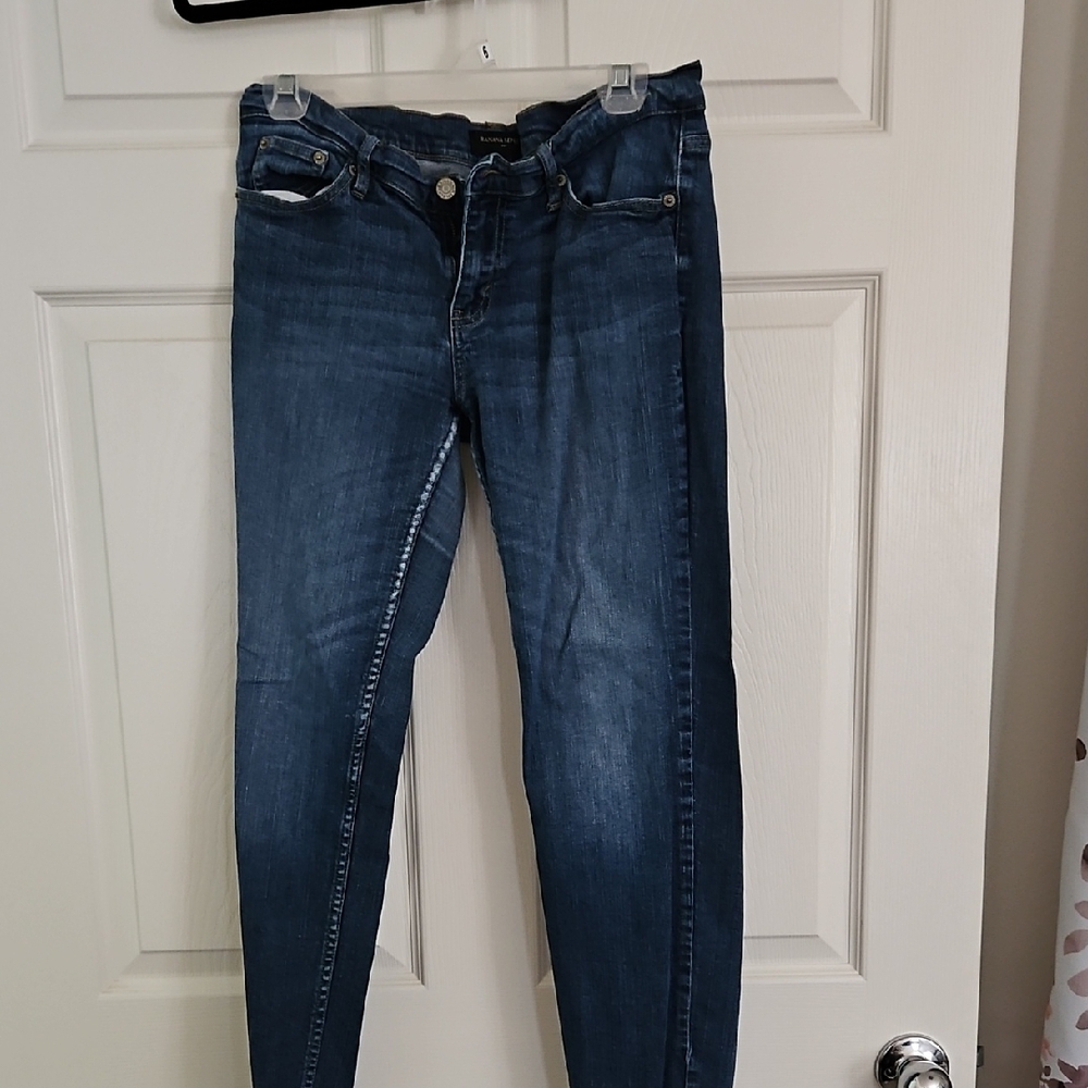 Banana Republic Dark Girlfriend Jeans